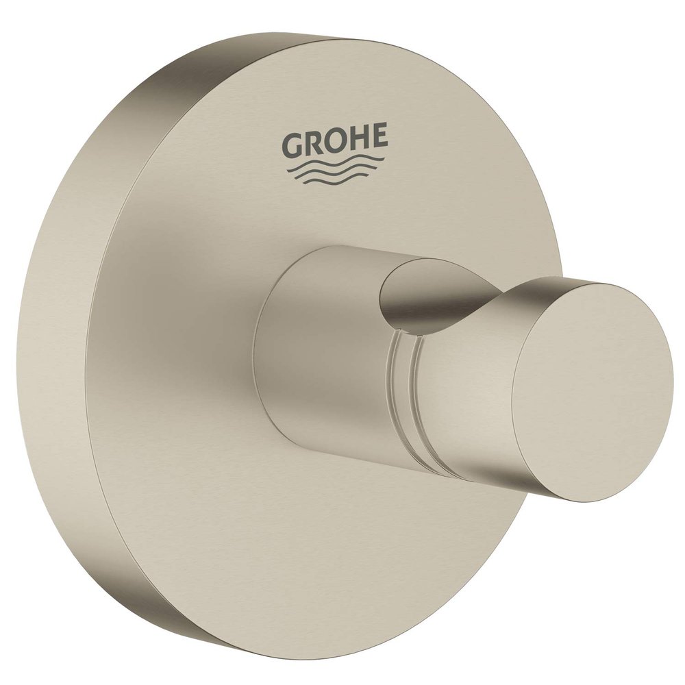Grohe Essentials Robe Hook in Brushed Nickel InfinityFinish(TM)