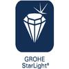 Grohe 40623001 Essentials Cube Spare Toilet Paper Holder, Starlight Chrome view 4
