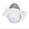 NICOR Lighting 6 inch White Recessed Eyeball Trim Designed for 6 inch Housings (17506WH) view 2