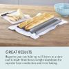 Chicago Metallic Commercial II Non-Stick Perforated Baguette Pan. Creates a crisp, golden-brown crust, 16 L x 9 W x 1.5 H view 3