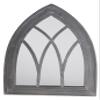 Esschert Design USA WD11 Mirror Gothic, Gray Wash Finish view 1