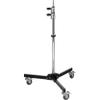 Impact Folding Wheeled Base Stand (Black/Chrome-Plated, 8.5') view 1