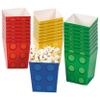 Fun Express Block Party Popcorn Boxes (24pc) for Birthday - Party Supplies - Containers - Paper Boxes - Birthday - 24 Pieces view 1