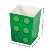 Fun Express Block Party Popcorn Boxes (24pc) for Birthday - Party Supplies - Containers - Paper Boxes - Birthday - 24 Pieces view 2