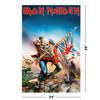 POSTER STOP ONLINE Iron Maiden - Music Poster (Trooper) (Size 24" x 36") view 2