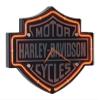 Harley-Davidson Etched Bar & Shield Shaped Neon Clock view 1