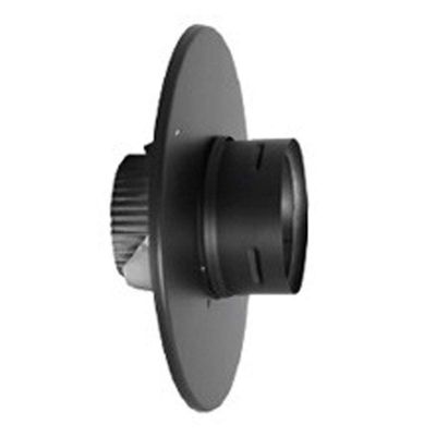 M&G DuraVent DuraVent 4PVP-FTC 4"x 4.625"x 8.5" Inner Diameter - PelletVent Pro Type L Chimney Pipe - Doubl, Black