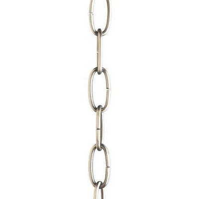 Kichler 4901PN Accessory Chain Heavy Gauge 36-Inch, Polished Nickel
