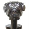 Chrome Bulldog Beer Tap Handle Sports Bar Kegerator Resin Zombie Breweriana Mac view 1