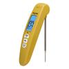 Taylor Digital Turbo Read Thermocouple Thermometer with Folding Probe, Yellow view 1