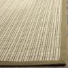 SAFAVIEH Natural Fiber Collection Runner Rug - 2'6" x 8', Green & Green, Border Stripe Sisal Design, Easy Care, Ideal for High Traffic Areas in Living Room, Bedroom (NF442A) view 4