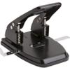 Business Source Heavy-Duty Hole Punch (65626), Black, Small (1-24) view 1