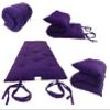 D&D Futon Furniture Purple Traditional Japanese Floor Futon Mattress 3 X 30 X 80, Shiki Futon Filled with Cotton, Foam, Polyester Fiber view 1