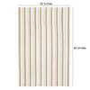 COTTON CRAFT Oversized Kitchen Towels - 4 Pack 100% Cotton Basketweave Tea Dish Towels - Absorbent Reusable Low Lint Quick Dry - Cooking Drying Restaurant Bar Cleaning Cloth Napkin -20x30 Linen Stripe view 2