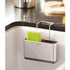 simplehuman Slim Sink Caddy Sponge Holder, Brushed Stainless Steel, Silver view 4