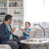 Verilux SmartLight Full Spectrum LED Desk Lamp with Adjustable Brightness, Flexible Gooseneck and Integrated USB Charging Port - Reduces Eye Strain and Fatigue - Ideal for Readers, Artists, Crafters view 2