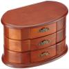 MusicBox Kingdom 16055 Wooden Ballerina Musical Jewelry Box, Playing "Bolero" view 2