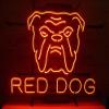 New 20"x16" Red Dog Beer Neon Sign Man Cave Sports Bar Pub Beer Neon Light Lamp CX145 Handmade LED Neon Tubing Signs view 1