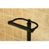 Kingston Brass CC2005 Classic Pedestal Paper Holder, Oil Rubbed Bronze view 2