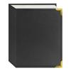 Pioneer Photo Albums 100 Pocket Gray Sewn Leatherette Cover with Brass Corner Accents Photo Album for Prints, 4 by 6-Inch view 1