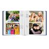 Fabric Frame Cover Photo Album 200 Pockets Hold 5x7 Photos, Sky Blue view 4