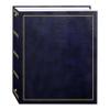 Pioneer Photo Albums Magnetic Self-Stick 3-Ring Photo Album 100 Pages (50 Sheets), Navy Blue view 1