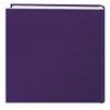 Fabric Frame Cover Photo Album 200 Pockets Hold 4x6 Photos, Grape Purple view 2