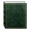 Magnetic Self-Stick 3-Ring Photo Album 100 Pages (50 Sheets), Hunter Green view 1