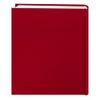 Fabric Frame Cover Photo Album 200 Pockets Hold 5x7 Photos, Apple Red view 2