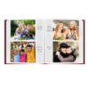 Fabric Frame Cover Photo Album 200 Pockets Hold 5x7 Photos, Apple Red view 3