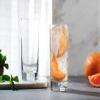 Home Essentials & Beyond Highball Glasses set of 4, 17 oz Drinking Glasses, Red Series Heavy Bubble Base view 4