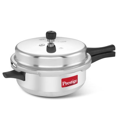 Prestige PRPDP Pressure Cooker, 6 Liters, Silver