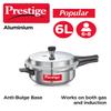 Prestige PRPDP Pressure Cooker, 6 Liters, Silver view 2