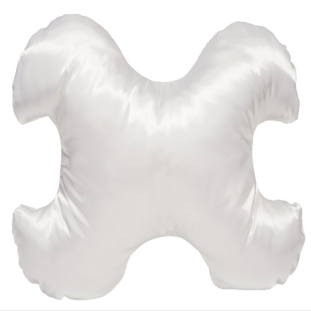 Save My Face!" Pillow The Original Anti-Wrinkle PILLOWETTE Le Grand Pillow (Stick-N-Slide, White)