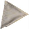 Violet Linen Diamond Damask Design Fringes Tablecloth Beige 54" by 54" Square view 1