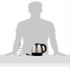 Brentwood 1.2 Liter Stainless Steel Tea Kettle Model KT-1770 view 2