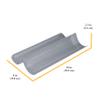 Chicago Metallic Commercial II Non-Stick Perforated French Bread Pan, Perfect for creating a crisp, golden-brown crust, view 2