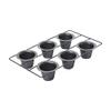 Chicago Metallic 6-Cup Popover Pan, Heavyweight Aluminized Steel with Nonstick Coating, Ideal for Yorkshire Pudding, Muffins, and Popovers view 1