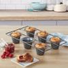 Chicago Metallic 6-Cup Popover Pan, Heavyweight Aluminized Steel with Nonstick Coating, Ideal for Yorkshire Pudding, Muffins, and Popovers view 4