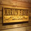 ADVPRO wpa0367 Name Personalized FARM Cows Grass House Decoration Wood Engraved Wooden Sign - Standard 23 x 9.25 view 1
