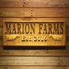 ADVPRO wpa0367 Name Personalized FARM Cows Grass House Decoration Wood Engraved Wooden Sign - Standard 23 x 9.25 view 2