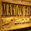 ADVPRO wpa0367 Name Personalized FARM Cows Grass House Decoration Wood Engraved Wooden Sign - Standard 23 x 9.25 view 4