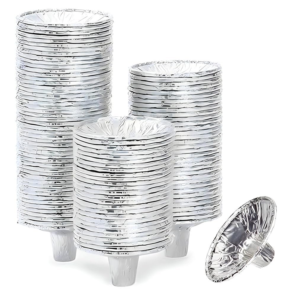 Disposable Aluminum Candle Holders - 50 Count