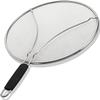 BergKoch Splatter Screen for Frying Pan - 9.5 Inch Stainless Steel Grease Splatter Guard - Cover Oil Splash when Sizzling Bacon, Cooking Fried Chicken or Popcorn view 1