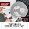 BergKoch Splatter Screen for Frying Pan - 9.5 Inch Stainless Steel Grease Splatter Guard - Cover Oil Splash when Sizzling Bacon, Cooking Fried Chicken or Popcorn view 3