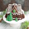 Nordic Ware Gingerbread House Bundt Pan view 2