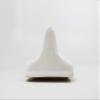 Tenedos Glazed Ceramic Bathroom Toilet Paper Holder Accessory White Wall Mount Durable Classic Design Not for Flat Surface Installation view 4
