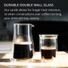 Fellow Stagg Double Wall Coffee Carafe - Vessel for Pour Over Manual Coffee Maker, Handblown Borosilicate Glass Decanter, 20 oz Clear Pitcher view 3