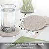 CoasterStone Absorbent Stone Coasters, Victorian Lace Set of 4 view 3