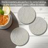 CoasterStone Absorbent Stone Coasters, Victorian Lace Set of 4 view 4